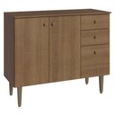 Ver imagem 1 de Balcão Gabinete 3 Portas 1 Gaveta Rustic Gourmet Madesa Rustic