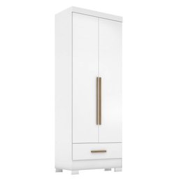 Quarto Modulado de Canto 3 Peças 5 Portas 2 Gavetas Smart Plus - 11