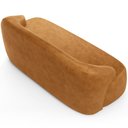 Ver imagem 4 de Sofá 3 Lugares Orgânico para Sala Living 180cm Barolo L06 Couríssimo Whisky - Lyam Decor