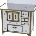 Ver imagem 6 de Fogao a Lenha N 2 Renaissance Chapa de Aluminio Branco Buque Sd