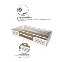 Cama Infantil Montessoriana Solteiro Lua - 8
