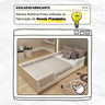 Cama Infantil Montessoriana Solteiro Lua - 11