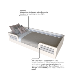 Cama Infantil Montessoriana Solteiro Lua - 7