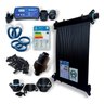 Kit Aquecedor Solar Piscinas - 12 Placas Coletoras 2 metros - Marca Ts Solar - Piscinas de 7m² / 10. - 1