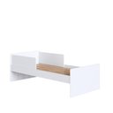 Ver imagem 2 de Cama Infantil 94,2cm x 194cm Proteção Lateral e Cantos Arredondados Cor:Branco