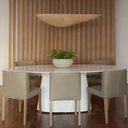 Ver imagem 2 de Mesa de Jantar Cone Oval 160x90 cm Tampo Laca Branca + Vidro Base Branca Personal Moveis Design Bran