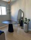 Ver imagem 3 de Mesa Oval Organica Flower 160x90cm Madeira Ébano 6 Lugares - Modelar Art