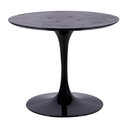 Ver imagem 1 de Base Mesa Saarinen Tulip Jantar Redonda Preta - 124 a 150cm