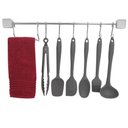 Ver imagem 2 de Barra para Cozinha Suporte Organizador Porta Talheres com 6