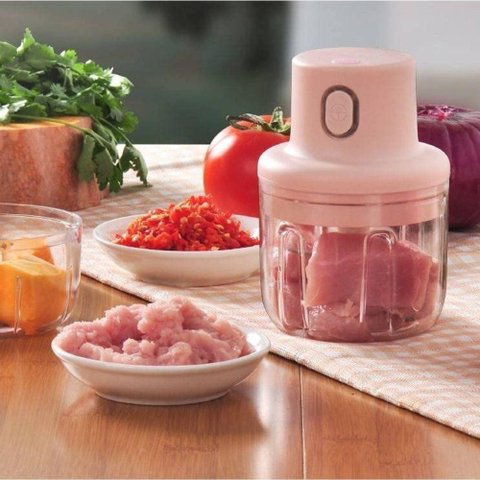Processador de Alimentos Triturador de Alho Elétrico Usb Ex P