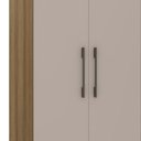 Ver imagem 4 de Guarda Roupa Queen Modulado Cp06 Delphi Avelã/cinnamon L01 - Mpozenato