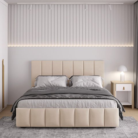 Cama Baú Casal Sem Cabeceira Uvaia CabeCasa MadeiraOriginals