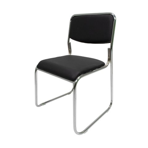 Cadeira para mesa de jantar Dakkar Preta Sala de Jantar Cozinha