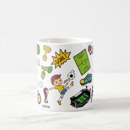 Caneca Presente Criativo Personalizado Copa Do Mundo 2022 - 3