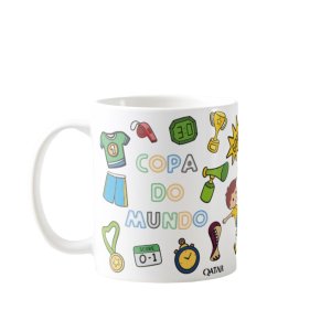 Caneca Presente Criativo Personalizado Copa Do Mundo 2022