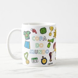 Caneca Presente Criativo Personalizado Copa Do Mundo 2022 - 2