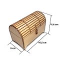 Ver imagem 1 de MINI BAÚ MULTIUSO MDF PORTA CHAVES ÓCULOS CÁPSULAS NESPRESSO SB bau 16x9