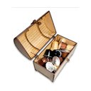 Ver imagem 7 de MINI BAÚ MULTIUSO MDF PORTA CHAVES ÓCULOS CÁPSULAS NESPRESSO SB bau 16x9