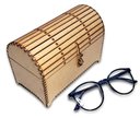 Ver imagem 3 de MINI BAÚ MULTIUSO MDF PORTA CHAVES ÓCULOS CÁPSULAS NESPRESSO SB bau 16x9