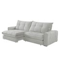 Ver imagem 2 de Sofá Firenze Veludo 02 Módulos de 80cm B25cm Meu Sofá Online