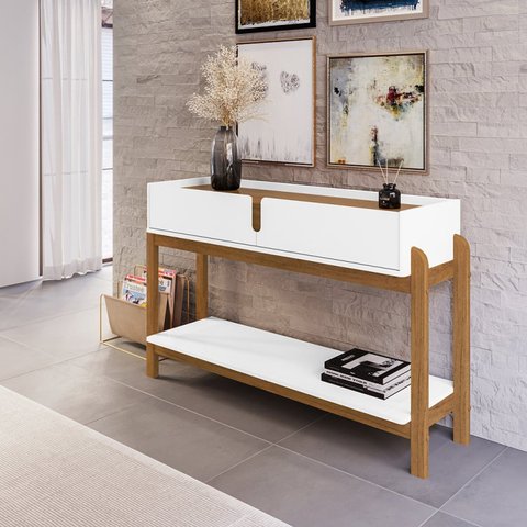 Aparador para Sala de Estar 2 Gavetas Lizz