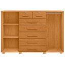 Ver imagem 5 de Cômoda para Quarto 7 Gavetas e 2 Portas Fontana
