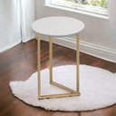 Ver imagem 3 de Mesa de Canto para Sala Industrial Jade Pronto Envio