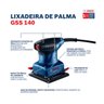 Lixadeira Orbital de Palma 220W GSS 140 e 3 Lixas 220V Bosch - 6