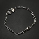 Ver imagem 4 de Pulseira Sagrado Coração de Jesus e Maria Corrente Inox Fornecedor 1 171433