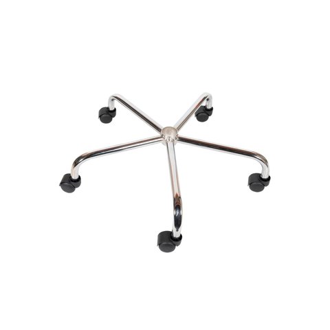 Base Estrela Cromada Cadeira Giratória Executiva Diretor Presidente Rodizios