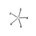 Ver imagem 2 de Base Estrela Cromada Cadeira Giratória Executiva Diretor Presidente Rodizios