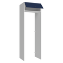Ver imagem 5 de Porta-Geladeira 73 cm 1 Porta Basculante Branco/Azul Vik Madesa