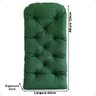 Almofada Impermeável P/ Poltrona Cadeira de Jardim 120x60 - 2
