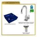 Ver mais imagens de Kit Cuba Aq33 Volcano com Torneira Luxo e Válvula Metal