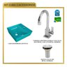 Kit Cuba Aq33 Volcano com Torneira Luxo e Válvula Metal - 8