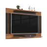 Painel Para TV 42 Polegadas Catar Várias Cores JM3 Móveis Preto/Freijó - 3