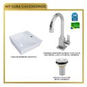 Ver mais imagens de Kit Cuba Aq33 Volcano com Torneira Luxo e Válvula Metal