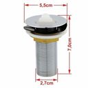 Ver imagem 7 de Kit Cuba Aq33 Volcano com Torneira Luxo e Válvula Metal