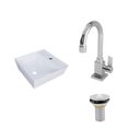 Ver imagem 3 de Kit Cuba Aq33 Volcano com Torneira Luxo e Válvula Metal