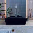 Ver imagem 2 de Kit Cuba Aq33 Volcano com Torneira Luxo e Válvula Botão