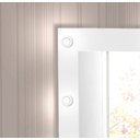 Ver mais imagens de Penteadeira com Porta Joias 9 Gavetas e Banqueta Cristal Branco