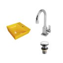 Ver imagem 3 de Kit Cuba Aq33 Volcano com Torneira Luxo e Válvula Click