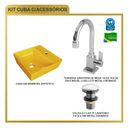 Ver mais imagens de Kit Cuba Aq33 Volcano com Torneira Luxo e Válvula Click