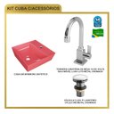 Ver mais imagens de Kit Cuba Aq33 Volcano com Torneira Luxo e Válvula Click
