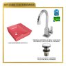 Kit Cuba Aq33 Volcano com Torneira Luxo e Válvula Click - 8