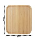 Ver imagem 3 de Bandeja Retangular Bambu Eco Prime 33cm x 40cm - Tuut