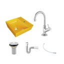 Ver imagem 3 de Kit Cuba Aq33 Volcano com Torneira 1198 e Válvula Metal com Sifão e Flexível