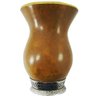 Cuia para Chimarrão Porongo com Base em Metal Ditreviso Marrom - 1
