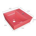 Ver imagem 4 de Kit Cuba Aq33 Volcano com Válvula Metal e Sifão com Flexível