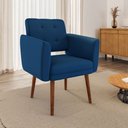 Ver imagem 1 de Poltrona Decorativa Stella em Veludo – Just Time